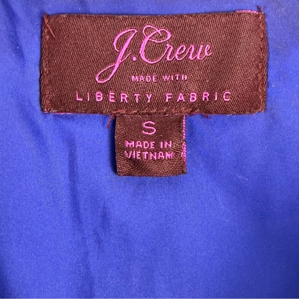 J.Crew x Liberty of London Catesby Floral Excursion Vest Quilted Puffer Small - Picture 4 of 14